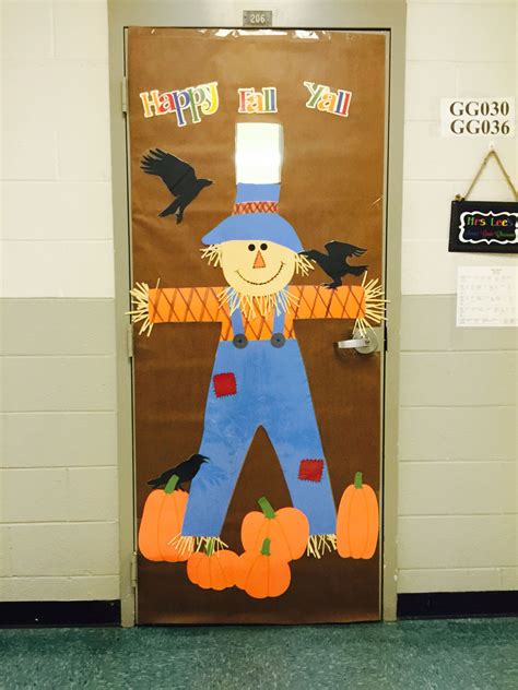 Fall Door Decoration Ideas For School
