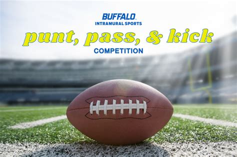 Punt, Pass, and Kick Competition - Recreation - University at Buffalo