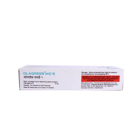 OLAGRESS MD 5MG TABLET Price, Uses, Side Effects, Composition - Apollo ...