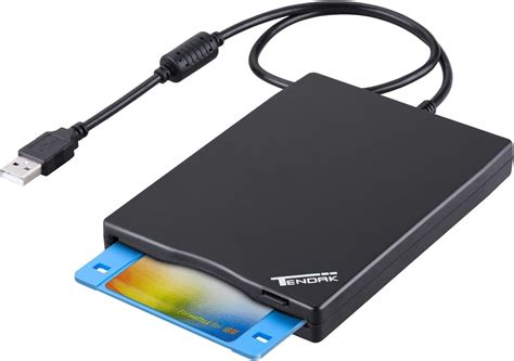 Tendak Floppy Disk Reader, USB Floppy Disk Drive, 3.5" Portable USB ...