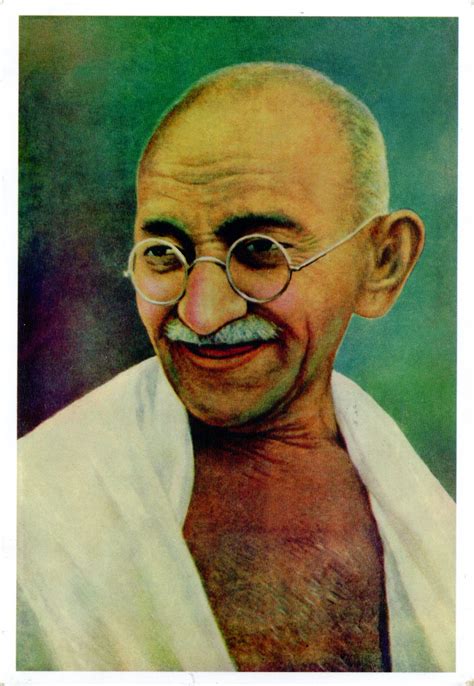 WORLD, COME TO MY HOME!: 0997 INDIA - Mahatma Gandhi (1869-1948)