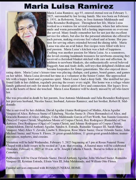 Rosas Funeral Home Inc added a... - Rosas Funeral Home Inc