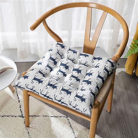 Amazon.com: Chair Cushions for Dining Chairs 6 Pack - Kitchen Chair ...