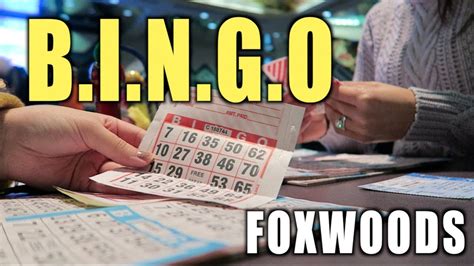 Bingo Night at Foxwoods Casino | LyndeezleTV - YouTube