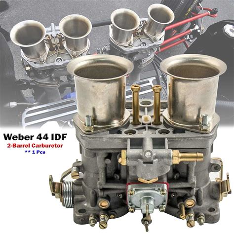 Understanding the Diagram of Weber's 2 Barrel Carburetor