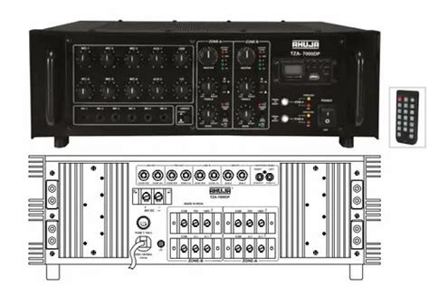 PA Amplifiers With Built-in Digital Player - Zxa-500dp Dual Channel ...