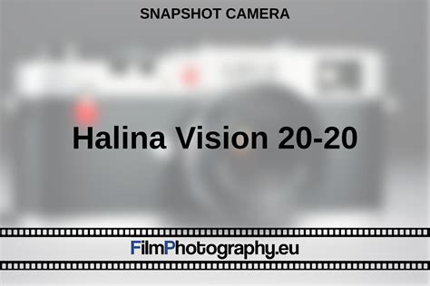 Halina Vision 20-20 - Get info on features, films & batteries