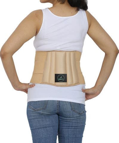 BONHEP FIT Unisex Lumbar Sacral LS Belt Spinal Brace Lower Back Pain ...