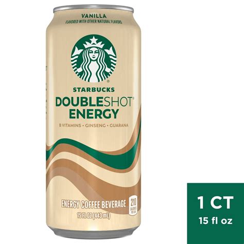 2X - Starbucks Doubleshot Energy Vanilla Fortified Energy Coffee Drink ...