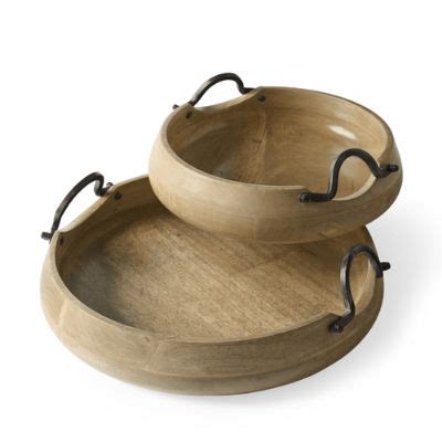 Market Trays, Set of Two | Grandin Road