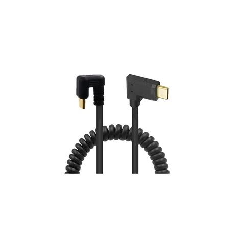 Buy Qaoquda USB C Coiled U Shaped Cable, 180 Degree USB 3.1 Type C Male ...