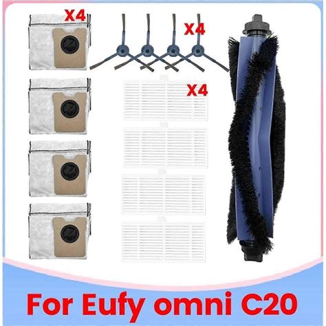 Replacement Main Brush Roller For Eufy Omni C20 Robotic Vacuum – Genuine Accessory Part