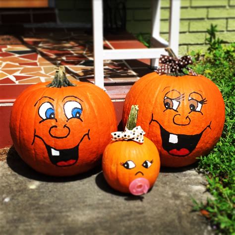 Cute Pumpkin Painting
