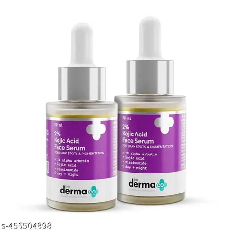 The Derma Co 2% Kojic Acid Face Serum with 1% Alpha Arbutin ...