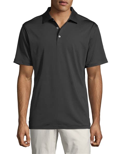 Peter Millar Men's Stretch-Jersey Polo Shirt | Neiman Marcus