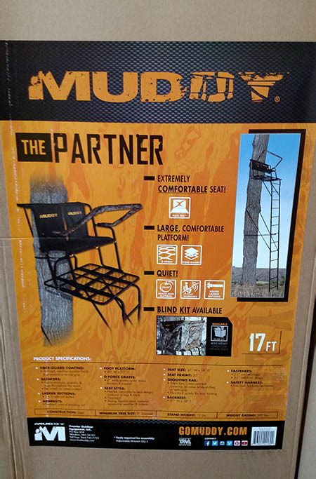 Image result for Muddy Partner Tree Stand Set Up