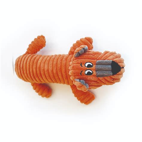 M Pets Gary Plush Toy for Dogs (Orange) | Supertails