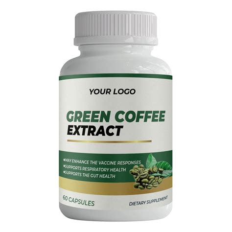 Green Coffee extract Capsule Private Label Manufacturer / White Label ...