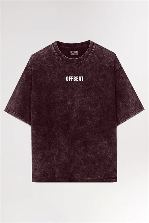 Unisex Acid Wash Oversized T-shirts – OFFBEAT OUTFITS