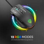 SpinBot Clutch GT900 with 7200 DPI Gaming Sensor |8 Programmable Butto