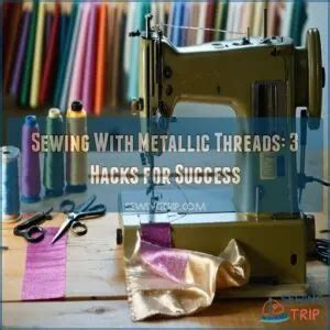 Image result for Using Metallic Thread On Sewing Machine