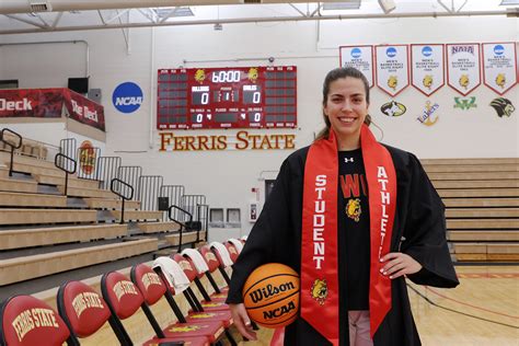 Ferris State women's basketball standout Kenzie Bowers graduates mid-season, but is far from ...
