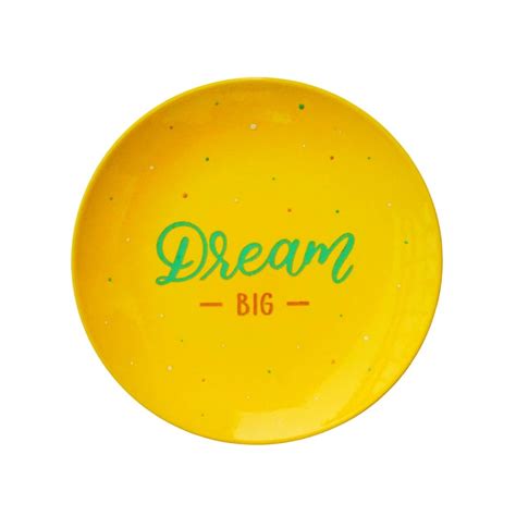 2 Piece Wall Plate Set | Dream Big | Hand Lettered Home Decor | Person ...