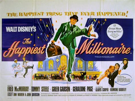 HAPPIEST MILLIONAIRE | Rare Film Posters