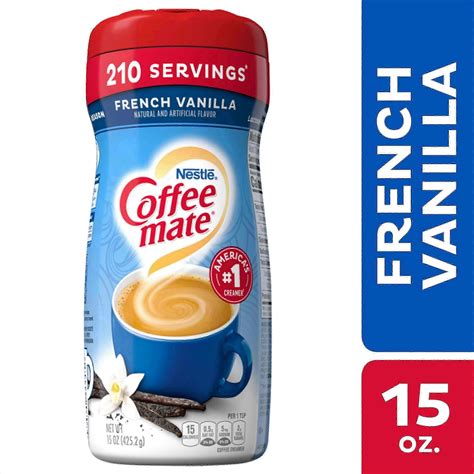 Nestle Coffee Mate Powder Coffee Creamer, French Vanilla, 15 Oz | Fruugo UK