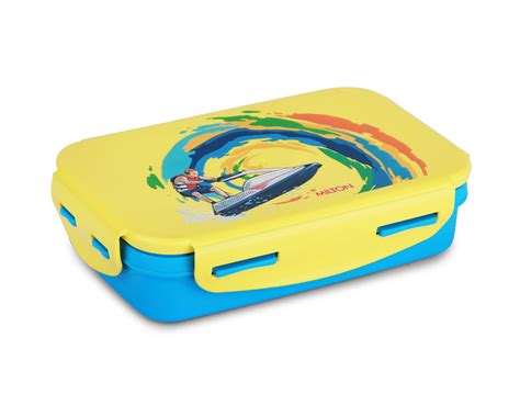 Buy Steely Deluxe Tiffin for Kids - Milton