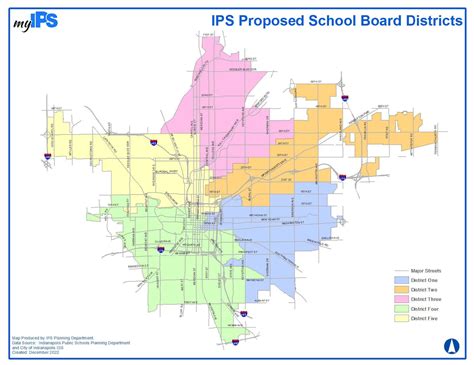 Indianapolis school board updates map for districts that members ...