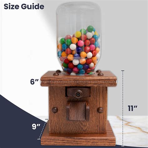 Buy Peaceful Classics Wooden Candy Dispenser - Amish Handmade ...