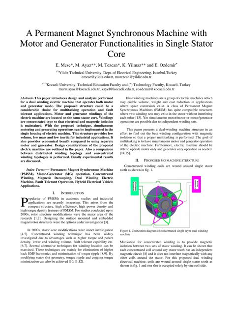 Permanent Magnet Synchronous Generator 的图像结果