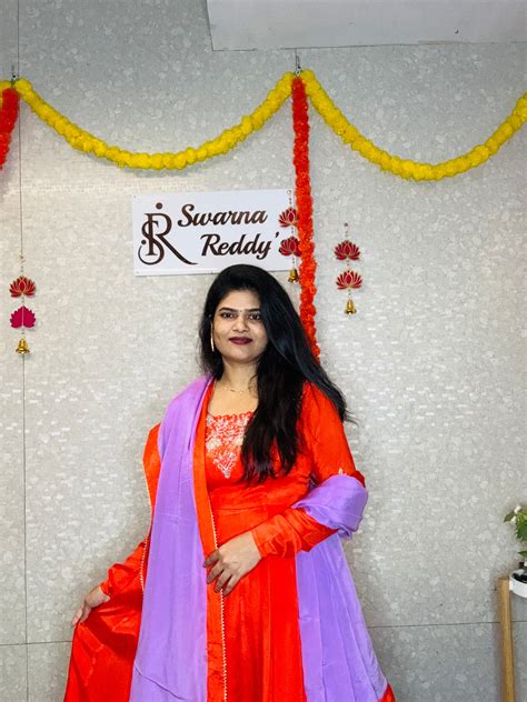 Chinnon Anarkali-SRA1003A – Swarna Reddys