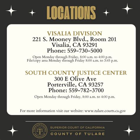 Tulare County Superior Court | Visalia CA