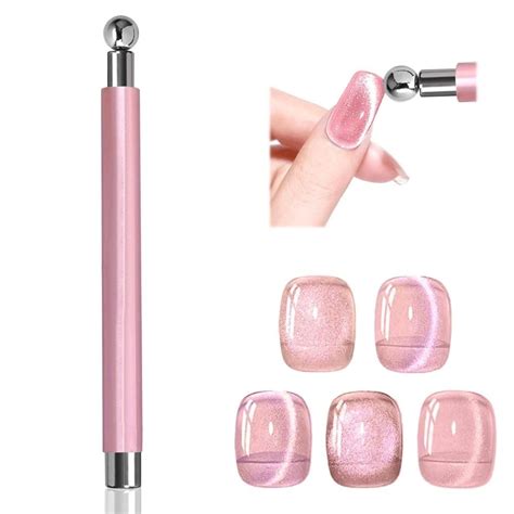 THR3E STROKES Essentials Cat Eye Magnetic for Nails Double-Head Nail ...