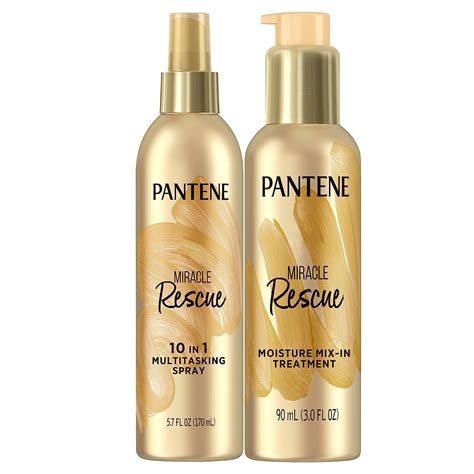Amazon.com : Pantene Hair Spray Miracle Rescue Leave In Conditioner ...