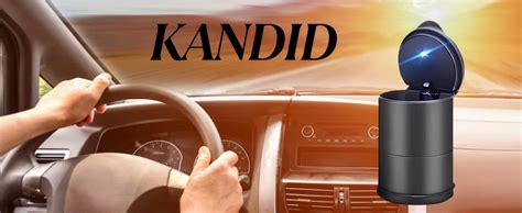 Kandid Mini Car Trash Bin Can Holder Dustbin rash Can Car Dustbin ...