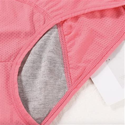 EclatChic Leakproof Panties for Women, Cotton Incontinence Underwear ...