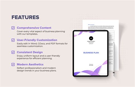 Business Plan Sample Doc 的图像结果