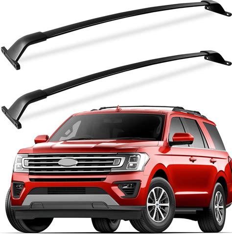 KINGGERI 220lbs Roof Racks Cross Bars Fit for Ford Expedition/Max/Lincoln Navigator 2018 2019 ...