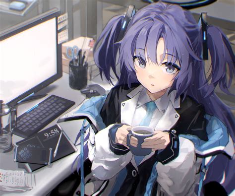Desktop wallpaper: Video Game, Blue Archive, Momoi (Blue Archive ...