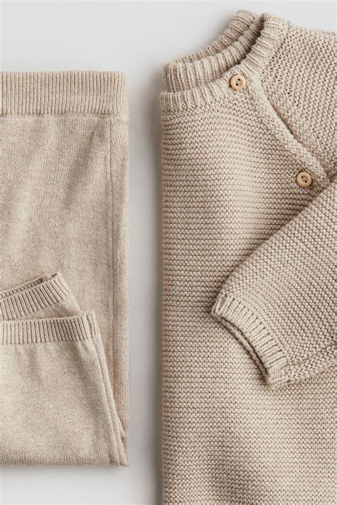 Mole 2-piece cotton set for kids | H&M IN