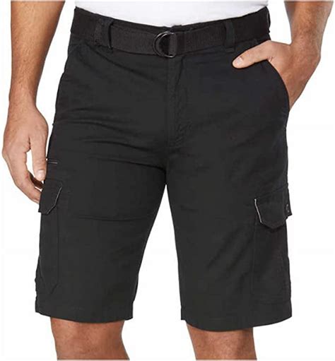 Black Cargo Shorts