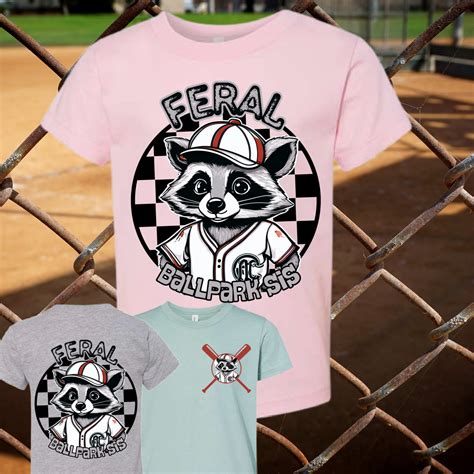 Feral Ballpark Sis Baseball Tee - (Youth) – Fat Bear Designs