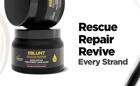 BBLUNT Bond Repair Treatment Hair Mask - 250Grams Repairs Damaged Bonds ...