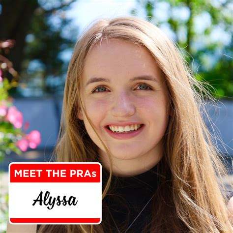 Meet the PRAs - Alyssa Daniels | Office of Undergraduate Research