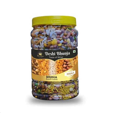 Deshi Bhunja Authentic Bihari Masala Mix Bhuja (Bhunja) - Crunchy 10-in ...