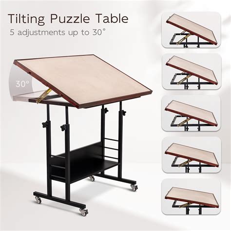 BeckoUS Becko US 1500 Piece Tilting Puzzle Table with 5 India | Ubuy