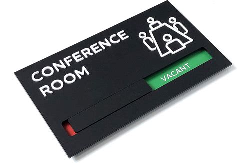 Buy Kubik Letters Conference Room Sign - Do Not Disturb Sign - Meeting ...